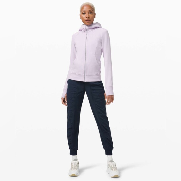 Lululemon Scuba Hoodie *Light Cotton Fleece in Lavender Dew Size 8 - Picture 5 of 8